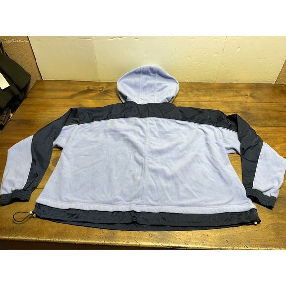 Athleta Zion Micro Fleece 1/2 Zip Victorian Periwinkle Size Women's Large - Picture 12 of 13
